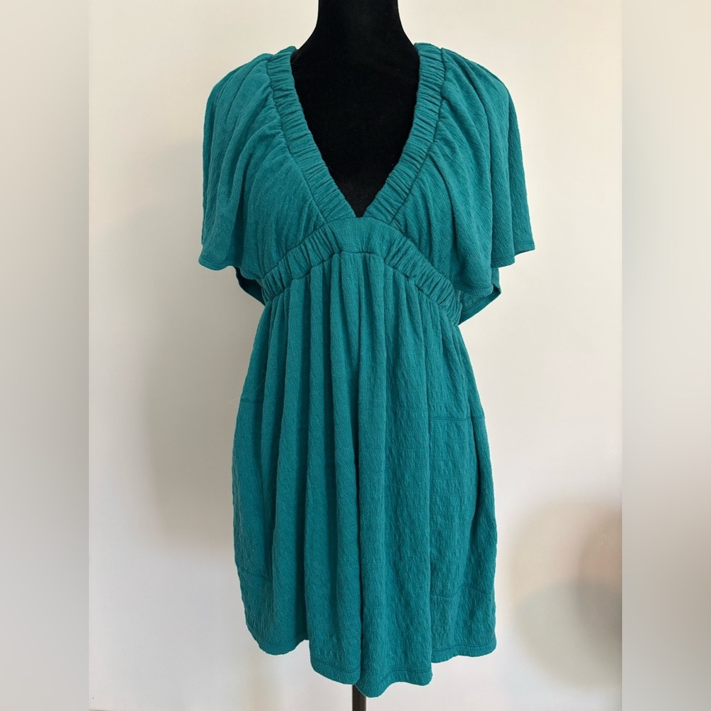 Free People La La Flutter Sleeve Romper - Picture 3 of 3